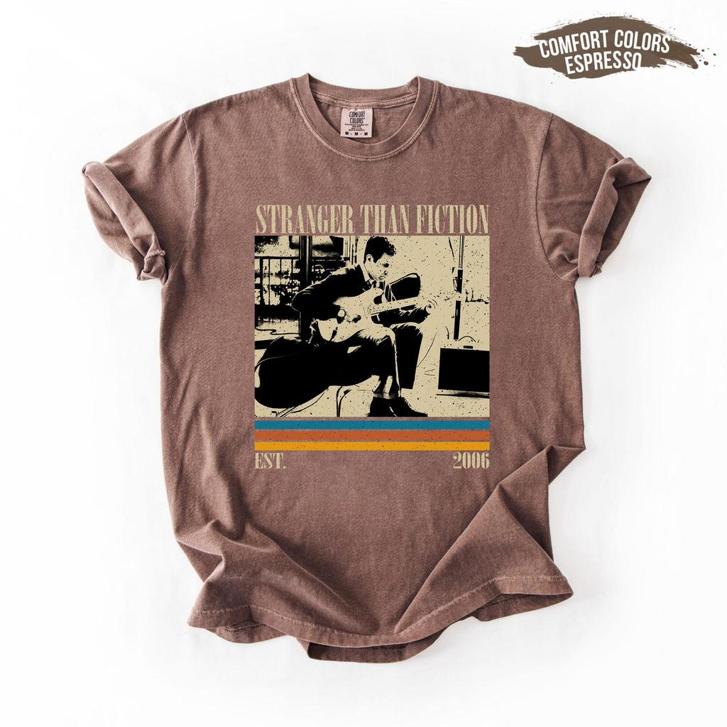 Stranger Than Fiction Movie T-Shirt and kids tshirt, Retro Film Shirt and kids tshirt, Comfort Colors Unisex T-Shirt and kids tshirt