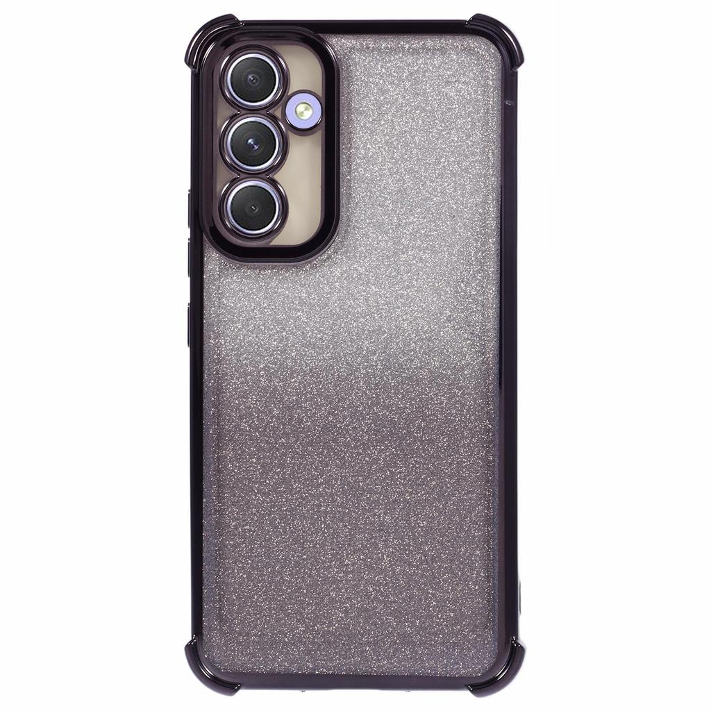 For Samsung Galaxy A55 5G Case Bling Glitter TPU Phone Cover Electroplating