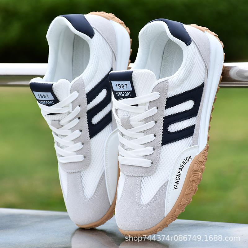 Breathable mesh shoes spring and autumn Forrest Gump shoes sports and leisure shoes lightweight running shoes dad