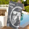 Pop Band A_Aphex T_Twin Anime Beach Swimming Towel Soft Absorbent Washcloth Children's Gifts For Kids Travel Camping Gym