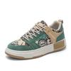 Men Shoes Spring Fashion Vulcanized Shoes Lace-up Platform Sneakers Luxury Designer Tennis Shoes Graffiti Casual Shoes for Men