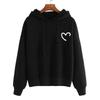 2025 autumn and winter European and American clothing fleece hooded women's sweater