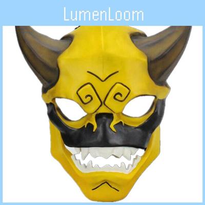 Unique Anime Jackie Chan Adventure Resin Mask For Halloween Costume Parties And Festivals