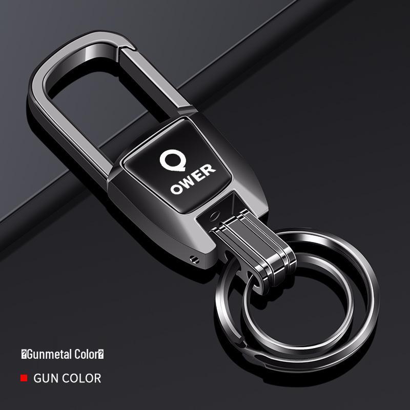 Zinc Alloy Keyring for Great Wall Cannon, C30/C50/M4, King Kong Cannon, Shan Hai Cannon, Feng Jun Cars
