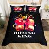 Gloves Duvet Cover Set For Boy Man Queen King Twin Size Lightweight Down Room Decor 2 Pillowcases And 1 Duvet Cover No Comforter