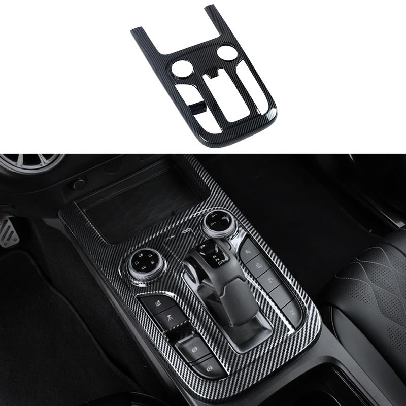 Only ABW  For GWM WEY Tank 300 Tank300    2024 Car Accessories ABS Center Gear Shift Panel Sticker Cover 1PC