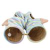 Interactive Cave Toy Multi Function Detachable Foldable Cat Banana Tunnel Bed with Cushion Mat for Pet