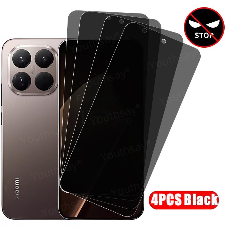 For Xiaomi 15T Privacy Screen Protector Tempered Glass Anti-spy Glass Mi 15T Protective Phone Anti Peeping Film Xiaomi 15T Pro