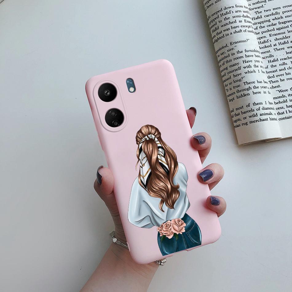 

For Xiaomi Redmi 13C Case Super Mom Baby Fashion Girls Cover Soft TPU Fundas For Xiaomi Redmi 13C 13 C Redmi13C Phone Case Coque Redmi 13C