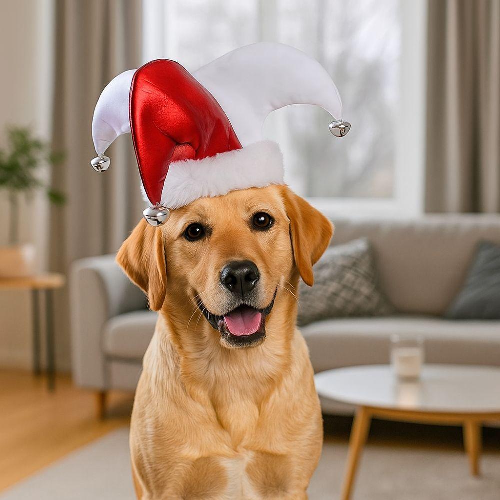 Breathable Pet Joker Hat Adjustable Dog Party Hat Pet Supplies Pet Dog Clown Hat Festival