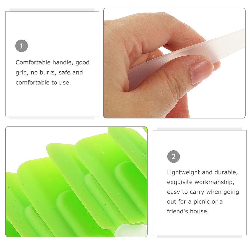 12 Pcs Silicone Spatula Scraper Kitchen Tools Tongue Baking Cake Free Shipping Wear- Scrapers Reusable for Home Butter Pancakes