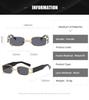 New Square Sunglasses Women Luxury  Designer Small Rectangle Sun Glasses UV400 Men Black Shades Retro Eyewear For Female