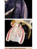 Men's Trendy American Style Striped Patchwork Cotton Puffer Jacket - Winter 2025 Warm and Thickened Outerwear