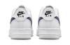 Nike Air Force 1 Low Impact Next Nature Double Swoosh White Black Blue GS FD0688-100