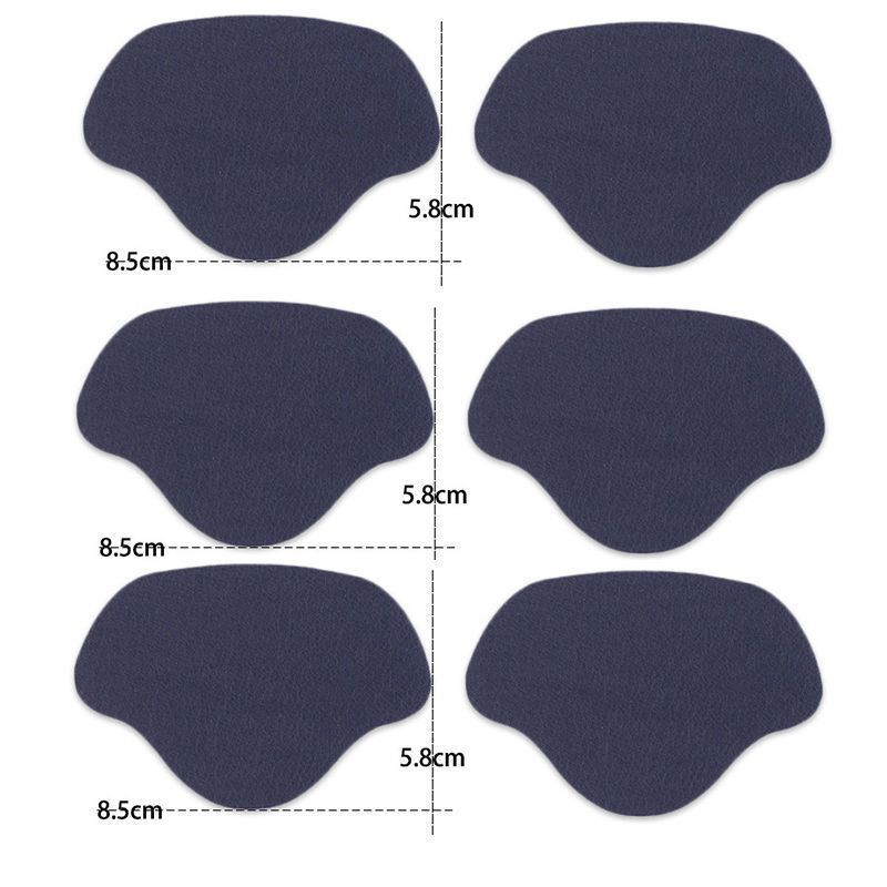 6Pcs/18Pcs Anti-Wear Heel Protectors Heel Repair Patches for Sneakers Self-Adhesive Backing Heel Repair Products