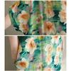 Dimanaf Plus Size 2025 Summer Dress V-Neck Women Casual Vintage Flower Dress Basic Long Loose Dress Maxi