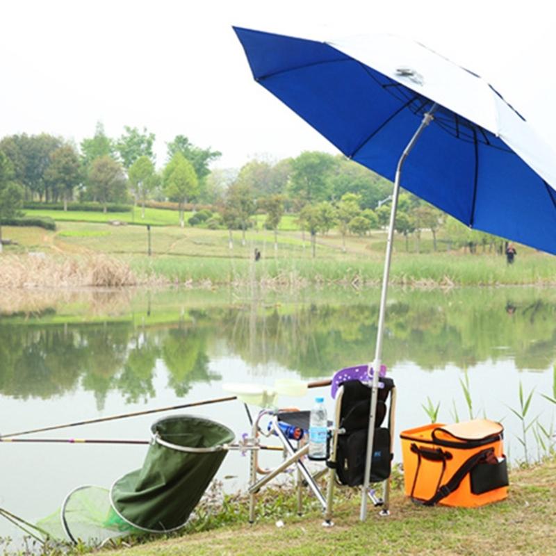 Living Fish Bucket Folding Fishing Bucket Multi-function Live Fish Baits Bucket Live Fish Container for Hiking Camping