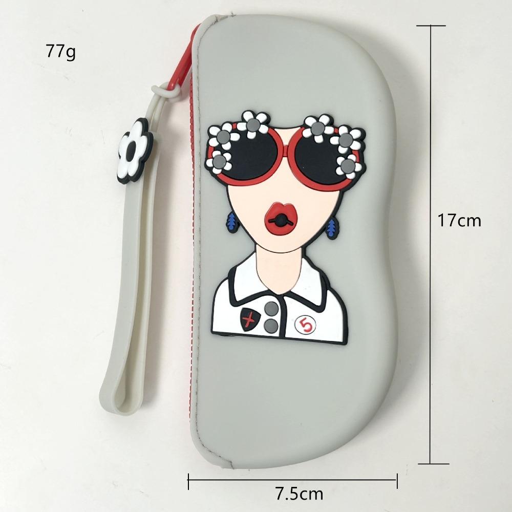 Silicone Glasses Bag Small Items Bags Waterproof Eyeglasses Box Dustproof Coin Purse Multifunctional Storage Bags