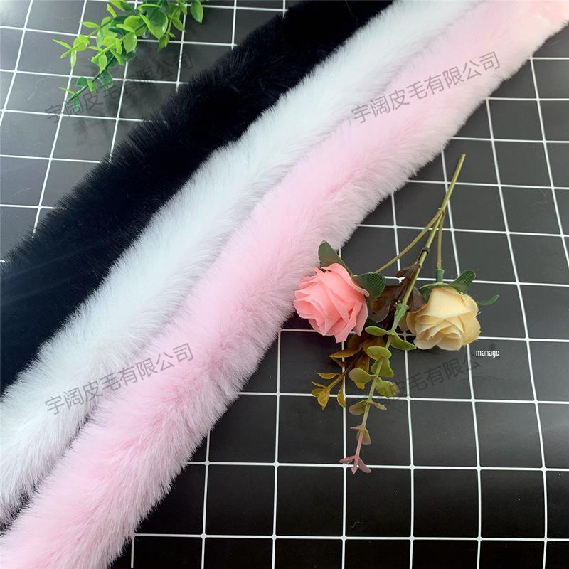 Tăietură manuală din blană sintetică de vidră pentru pelerină Hanfu și accesorii vestimentare