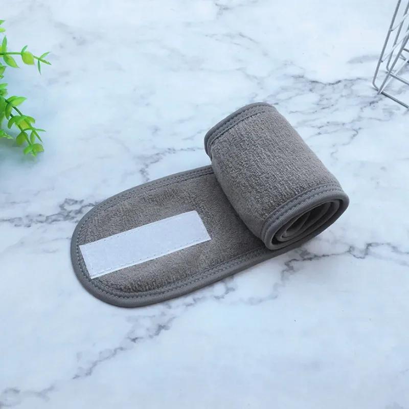 Ayarlanabilir Kafa Bandı Geniş Hairband Yoga Spa Banyo Duş Makyaj Yıkama Yüz Kozmetik Kafa Bandı Kadınlar Bayanlar için Makyaj Aksesuarları
