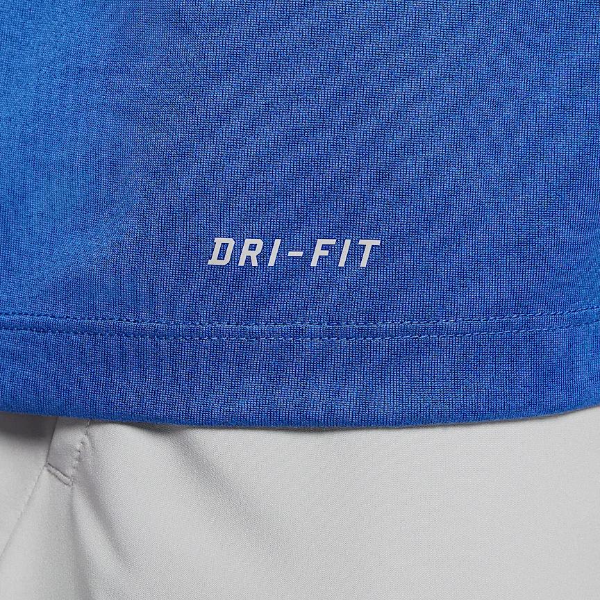 Nike Dri-Fit Team Legend Round Neck Quick-Dry Short Sleeve T-Shirt Men Tops Dark-Blue IB8898-450