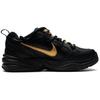 Nike Air Monarch 4 Nightfall Antiscivolo Resistente all'Abrasione Basse Sneakers Chunky Unisex Nero Marrone 415445-001(Team98-)