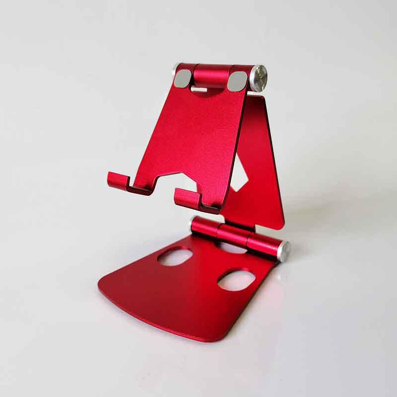 

Складная настольная подставка из алюминиевого сплава для планшетов и телефонов T10 красный
