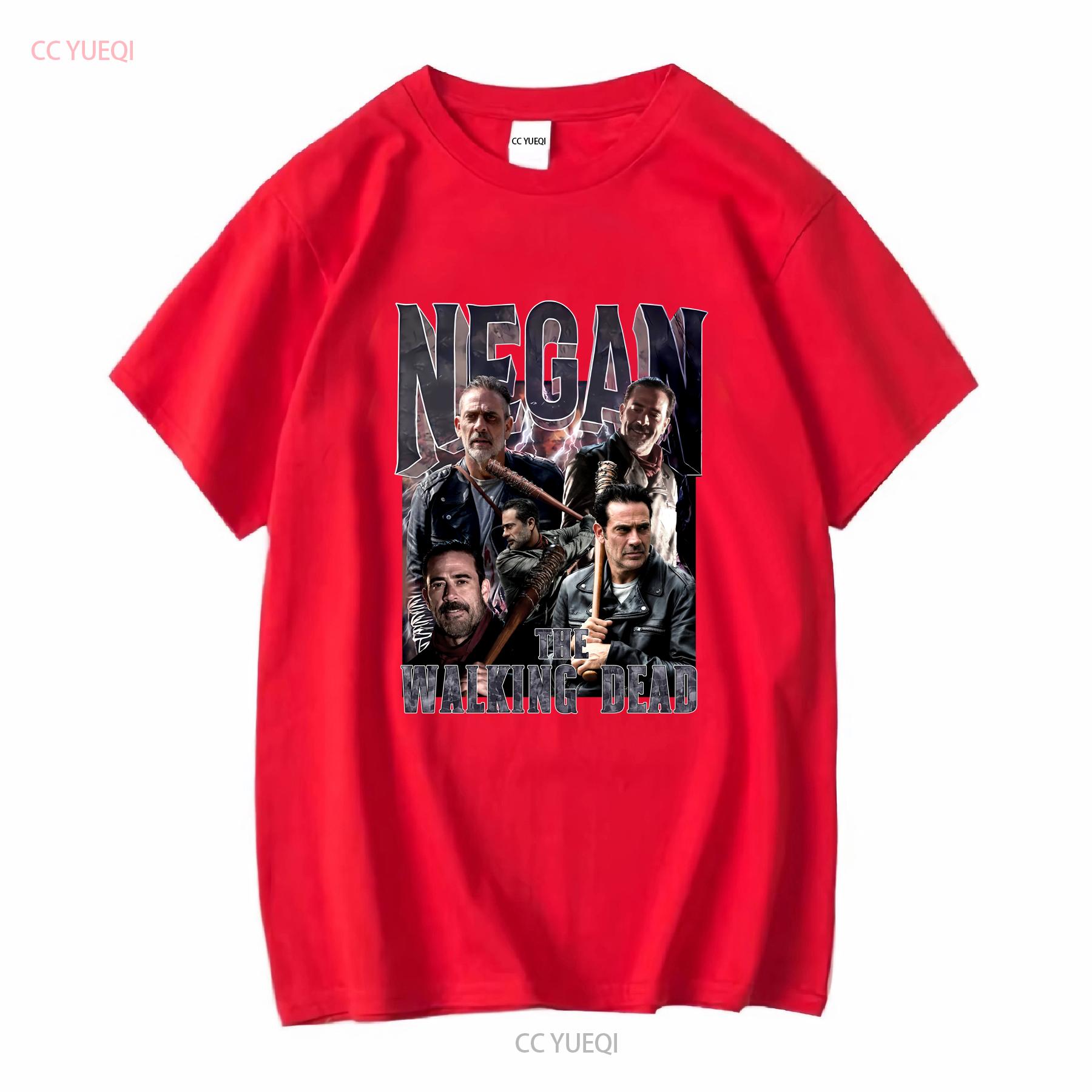 Limited Negan T Shirt Jeffrey Dean Morgan Oversize SweaT PTR85N long or short sleeves vintage Washed designer clothes S