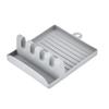 Suport multifuncțional pentru spatule de bucătărie, covoraș de silicon antiderapant, suport din plastic