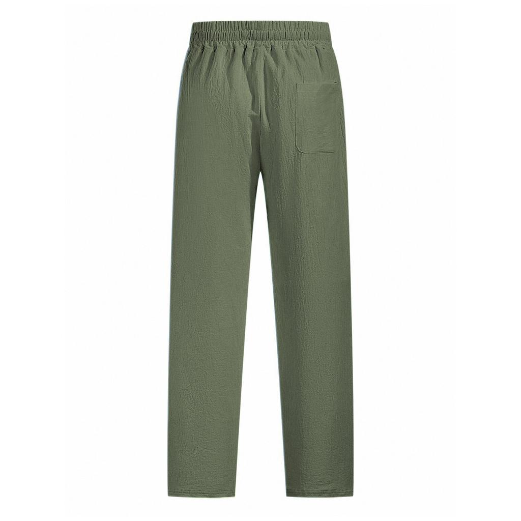 Casual Straight Leg Casual Pants For Men