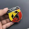 FDP2 Autocolant Decal Scorpion Metalic 3D Abarth pentru Fiat Abarth 500 124 125 595 Punto Bravo Modificare Aripă Noroi Scorpion