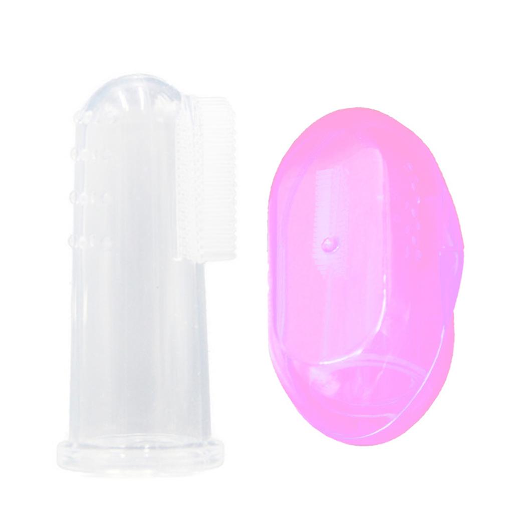 1PC/2PCS/5PCS Silicone Toothbrush\+Box Baby Finger Toothbrush Children Clean Soft Silicone Infant Tooth Brush Baby Brush 1pcs