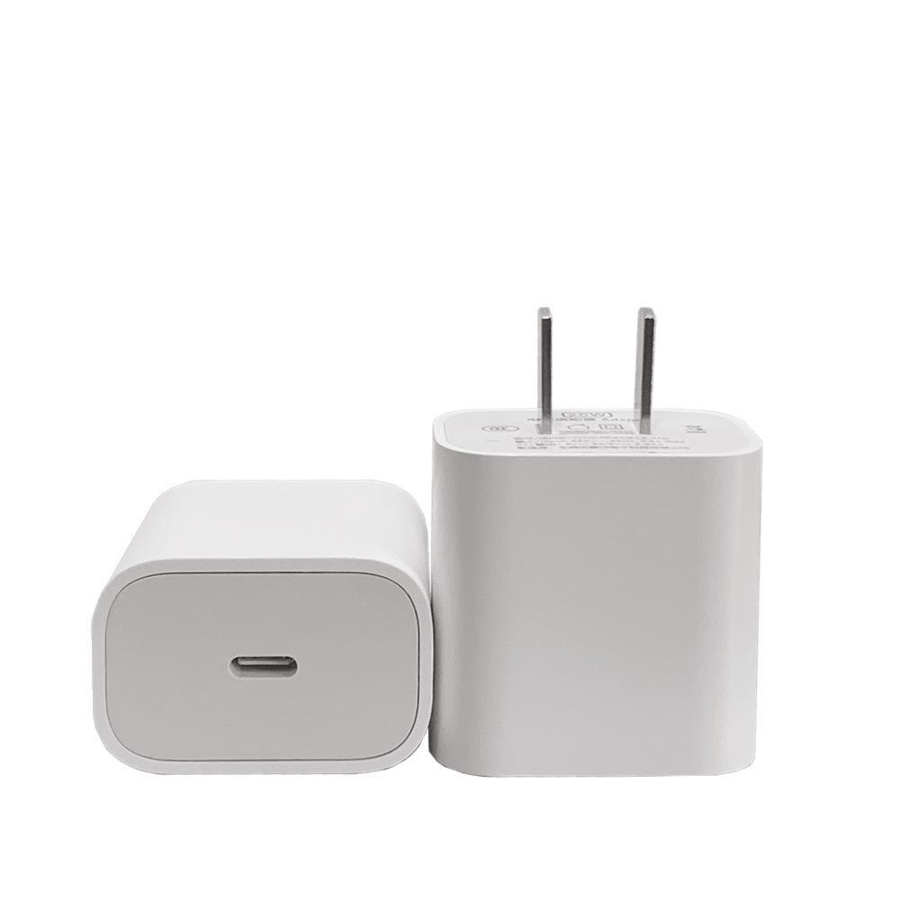 20W GaN PD Fast Charging Head for iPhone15 with 3C Certification and 2m Cable.