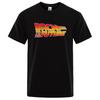 Back To The Future Summer T-shirt Men/women Classic Movie Series Brand Men's T-shirt Personality Tops Tees Short Sleeve Tshirt