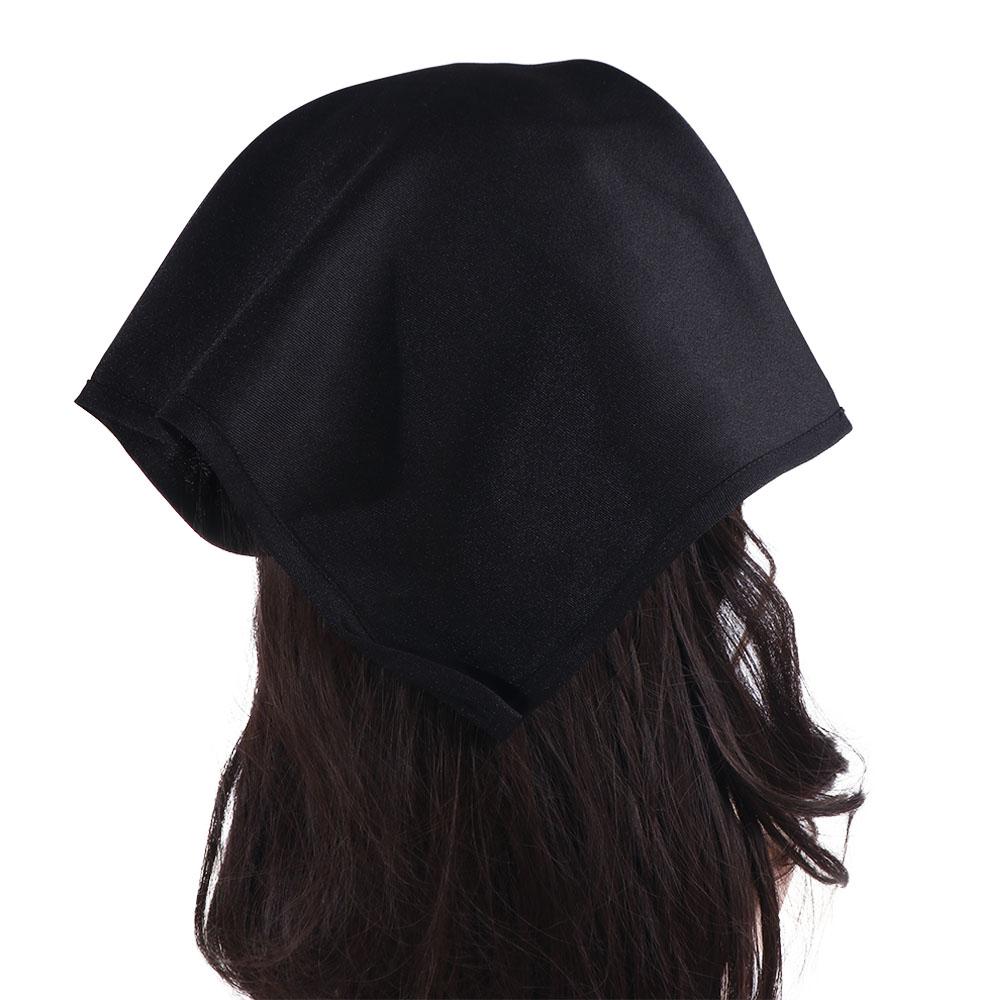 Cotton Kitchen Work Cap Triangle Waitress Hat Catering Cooking Cap Chef Hat  Chef