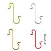 100pcs Christmas Ornament Hooks Metal Iron S-Shaped Hook Holders Christmas Tree Ball Pendant Hanging Decoration for Home