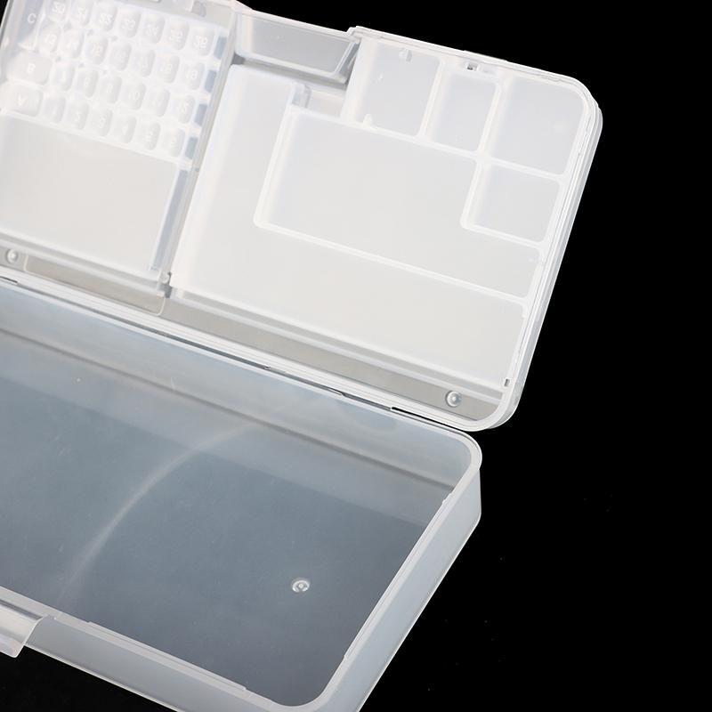 1Pc Multifunctional Double Layer Storage Box For Mobile Phone Motherboard Ic Parts Repair Tools Container Collector