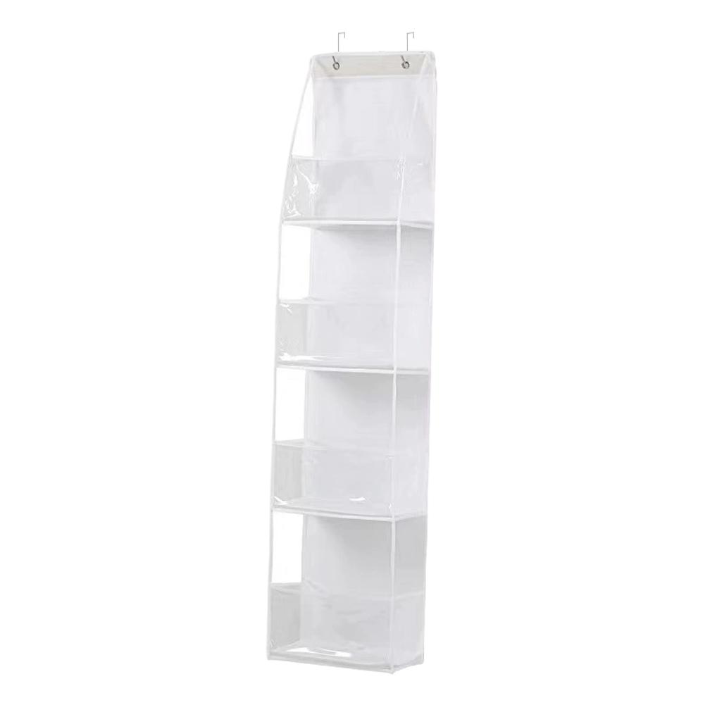 4Layer Multi-functional Fabric Storage Bags Hanging Bag for Behind The Door Underwear Bra Pants Clothes Toys Doll Organizer