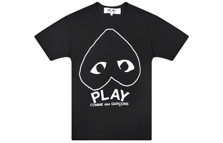 Comme Des Garcons Play Inverted Outline Heart T shirt AZ-T114-051-1 S