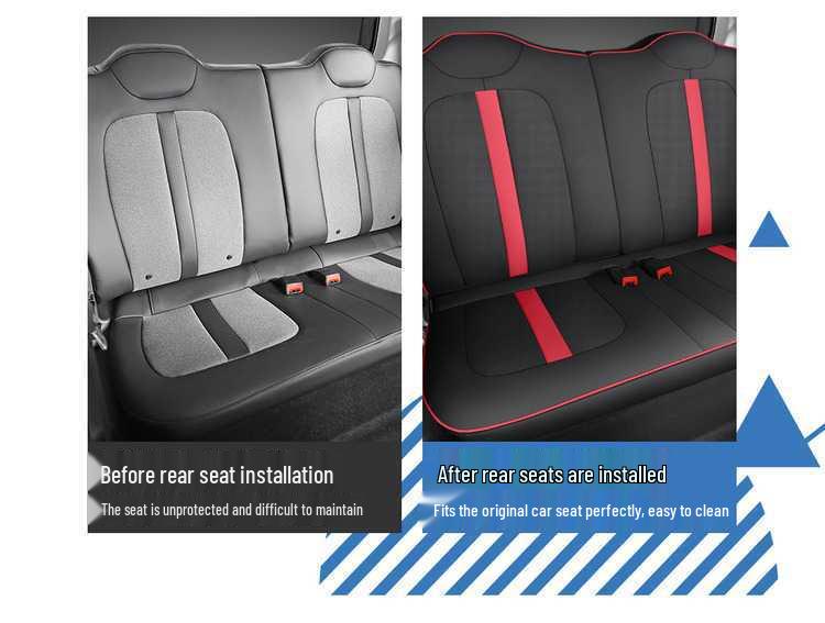 202426 Wuling Hongguang Mini Macaron Full-Coverage Seat Cushion - Modified Interior Car Seat Cover.