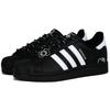 Adidas Originals Superstar 2 Shell Head, Cool Cat Low top Skateboard Shoes Unisex Black White JI0079(Team1664-)