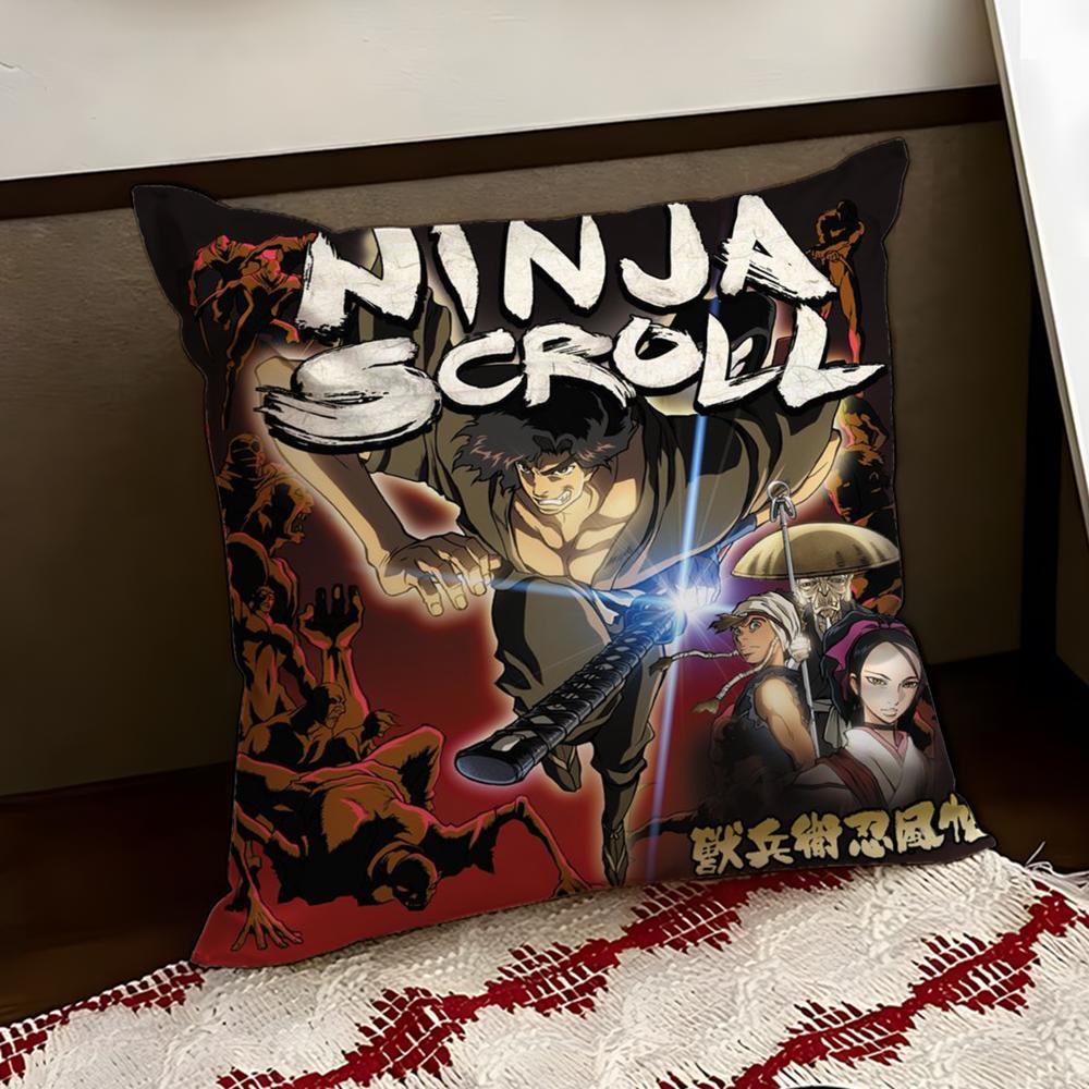 NNinja SScroll Game Cushion Cover Reversible Soft Durable Pillow Cover Home Car MultiScene Use for Daily Comfort