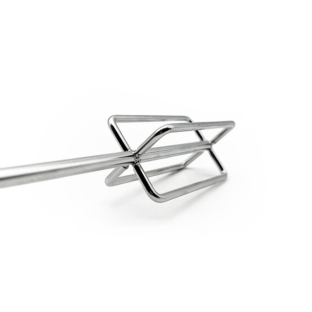 KegLand Vrtací míchadlo na rmut Nerezový mixér 1/4 palcový šestihranný pohon Pivovarské vybavení Domácí vaření