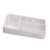 5 Grid Makeup Organizer Silicone Cosmetic Storage Box Makeup Desk Organizer for Cosmetics Skincare