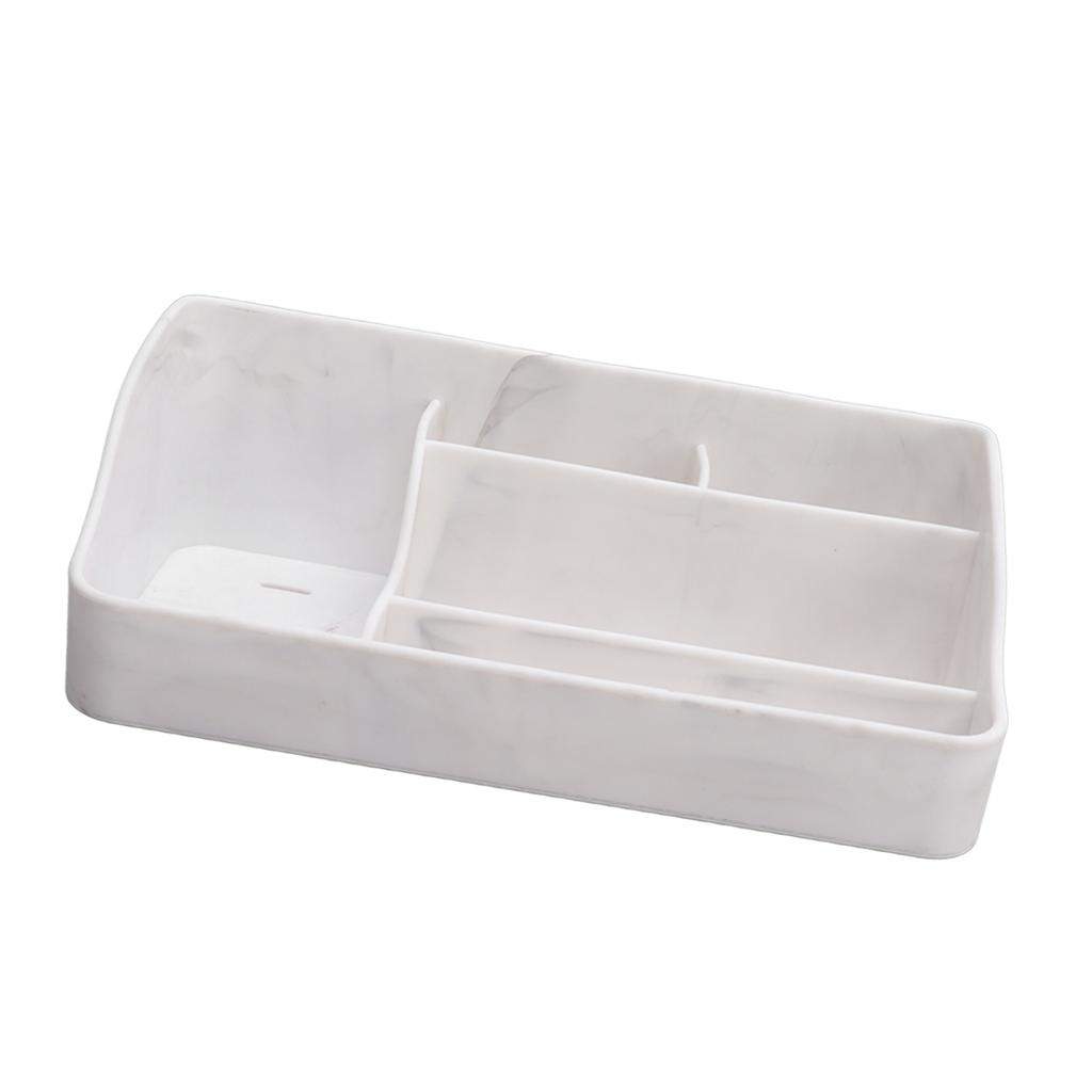 5 Grid Makeup Organizer Silicone Cosmetic Storage Box Makeup Desk Organizer for Cosmetics Skincare