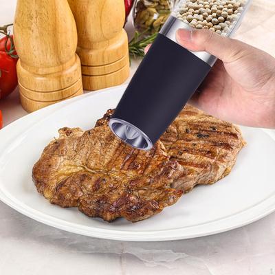 Salt and Pepper Mill Portable Electric Spice for Travel Camping Kitchen