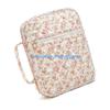 Y5JC Elegant Diamonds Quilted Scripture Storage Bag For Church Travel Gift Giving