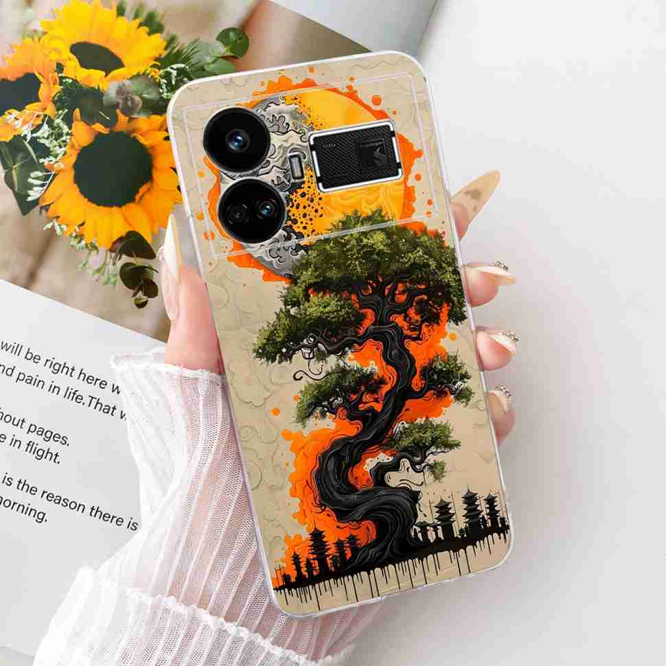 Bunte Mode Hülle für Realme GT5 5G RMX3820 Silikon TPU Abdeckung für Realme GT5 GT 5 240W 5G RMX3823 6.74" Bumper Handyhüllen