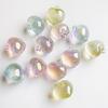 Iridescent Loose Powder Luminous Pendant Jewelry Accessories for DIY Peaches and Hearts