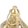 1Pc Hollow Iron Gourd Candlestick Projection Atmosphere Ambient Garden Courtyard Decorative Light Home Ambient Ornament